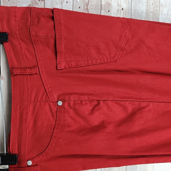 NWOT, VIP, women's Red pants, stretchy fabric, Size 18 - Picture 3 of 9